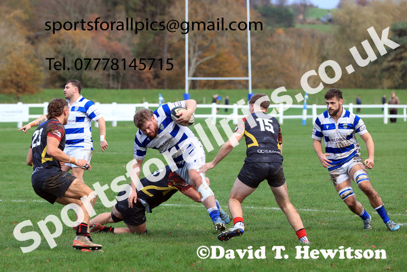 Tynedale v Hull, Saurday, November 8th, 2025. Photo: David T. Hewitson/Sports for All Pics